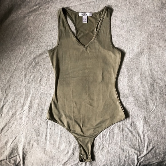 XS V-Neck Buttery Soft BodySuit - Picture 1 of 5